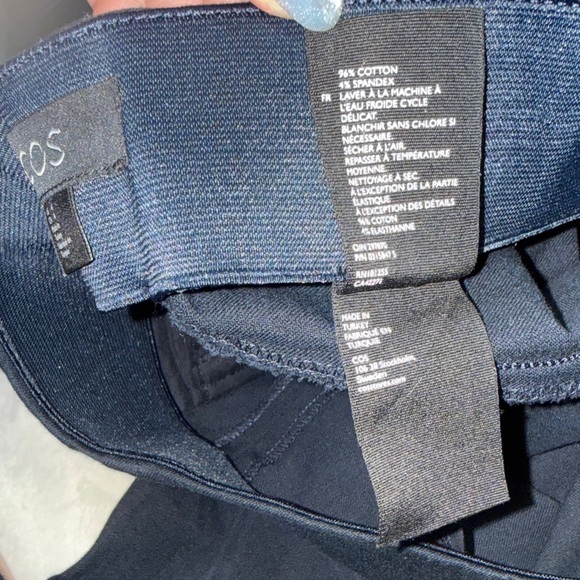 COS Deep Blue Trousers - Picture 7 of 7